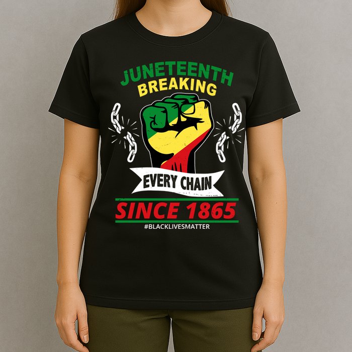 Juneteenth Breaking Every Chain Since 1865 T-Shirt