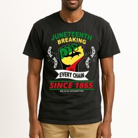 Juneteenth Breaking Every Chain Since 1865 Tall T-Shirt