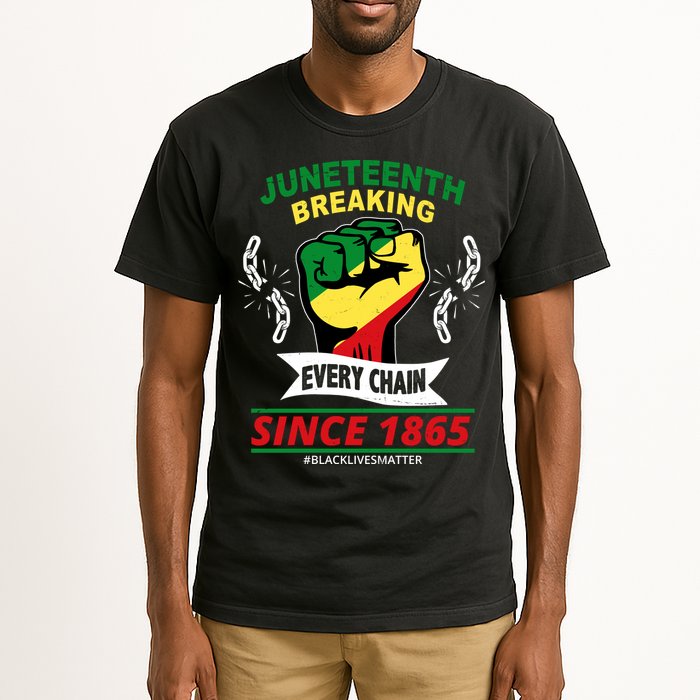 Juneteenth Breaking Every Chain Since 1865 Tall T-Shirt