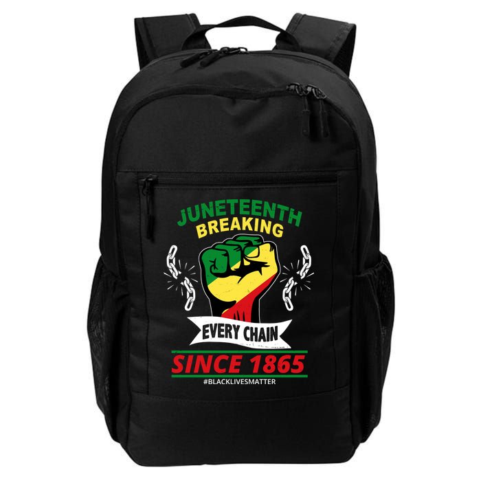 Juneteenth Breaking Every Chain Since 1865 Backpack
