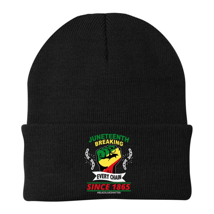 Juneteenth Breaking Every Chain Since 1865 Beanie