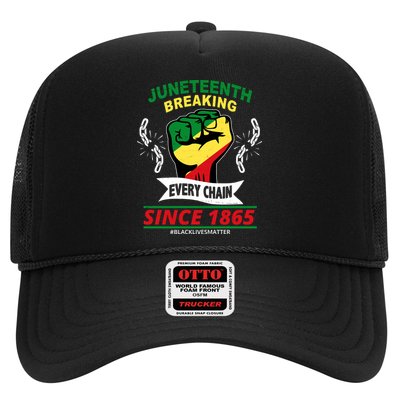 Juneteenth Breaking Every Chain Since 1865 Trucker Hat