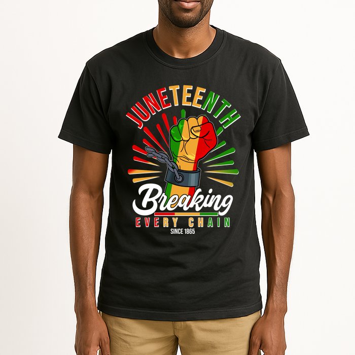 Juneteenth Breaking Every Chain Since 1865 Tall T-Shirt