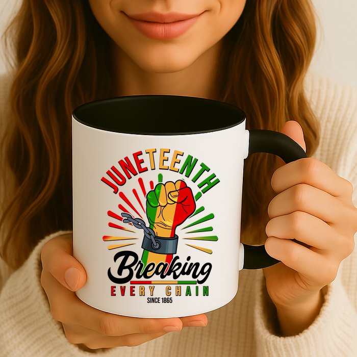 Juneteenth Breaking Every Chain Since 1865 Mug