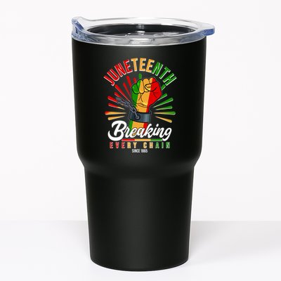 Juneteenth Breaking Every Chain Since 1865 Tumbler