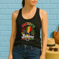 Juneteenth Breaking Every Chain Since 1865 Womens Tank Top