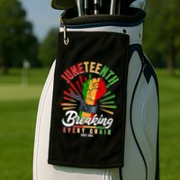 Juneteenth Breaking Every Chain Since 1865 Golf Towel