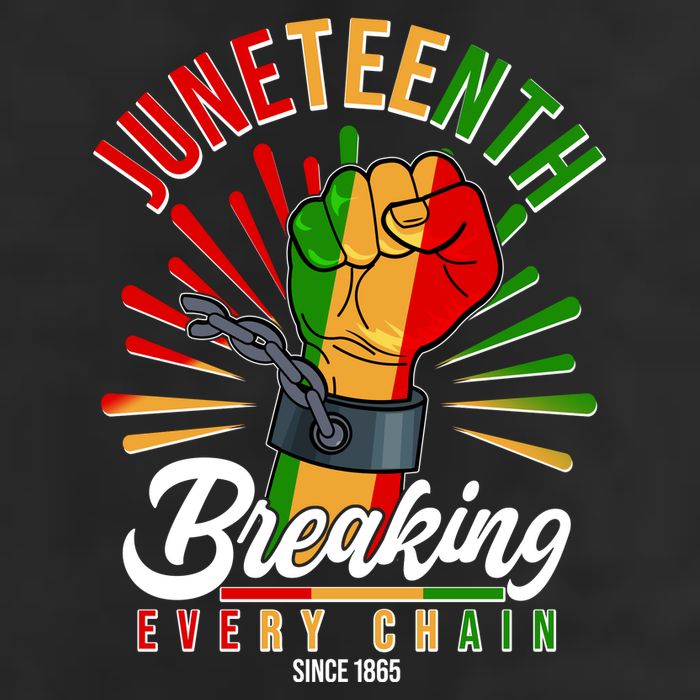 Juneteenth Breaking Every Chain Since 1865 Golf Towel