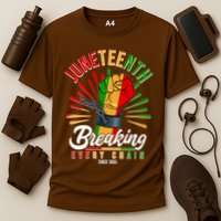 Juneteenth Breaking Every Chain Since 1865 Performance Shirt