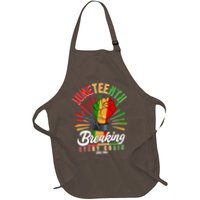 Juneteenth Breaking Every Chain Since 1865 Apron