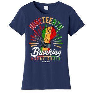 Juneteenth Breaking Every Chain Since 1865 Women's T-Shirt