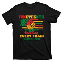 Juneteenth Breaking Every Chain Since 1865 T-Shirt