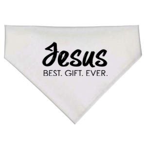 Jesus Best Ever Christian Humor Christmas Season Lover USA-Made Doggie Bandana