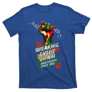 Juneteenth Breaking Every Chain Since 1865 T-Shirt