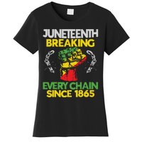 Juneteenth Breaking Every Chain Since 1865 African American Women's T-Shirt