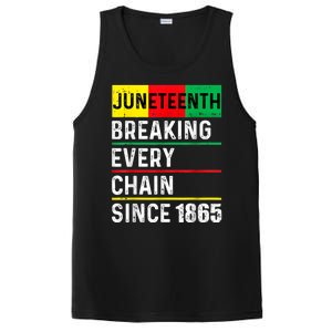 Juneteenth Breaking Every Chain Since 1865 African American PosiCharge Competitor Tank