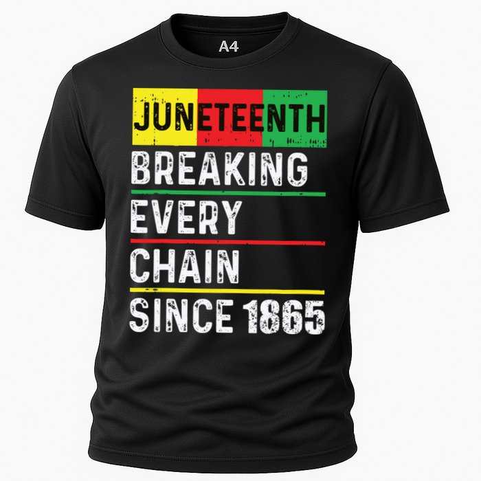 Juneteenth Breaking Every Chain Since 1865 African American Performance Shirt
