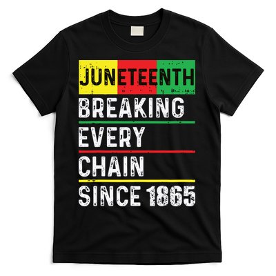 Juneteenth Breaking Every Chain Since 1865 African American T-Shirt