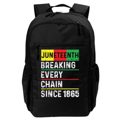 Juneteenth Breaking Every Chain Since 1865 African American Backpack