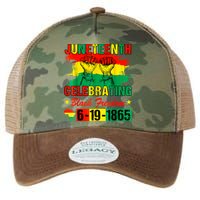 Juneteenth Breaking Every Chain Since 1865 African American Legacy Tie Dye Trucker Hat
