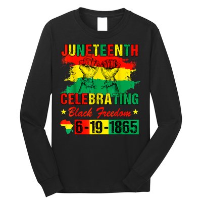 Juneteenth Breaking Every Chain Since 1865 African American Long Sleeve Shirt