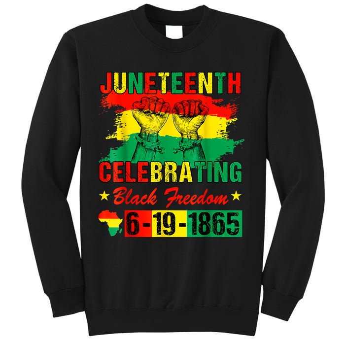 Juneteenth Breaking Every Chain Since 1865 African American Sweatshirt