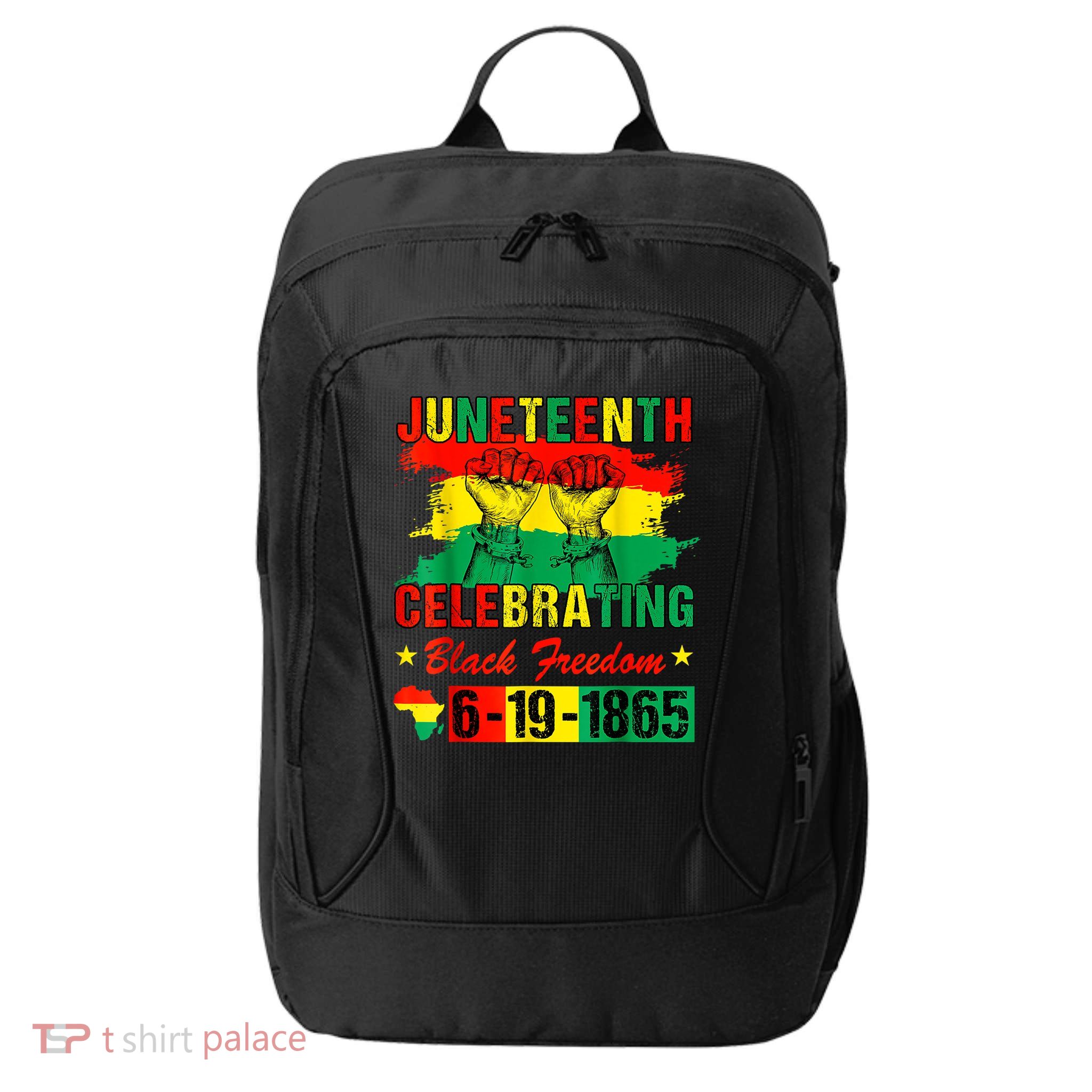 Juneteenth Breaking Every Chain Since 1865 African American City Backpack