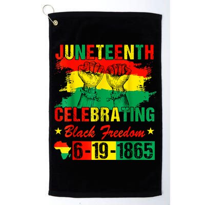 Juneteenth Breaking Every Chain Since 1865 African American Golf Towel