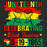 Juneteenth Breaking Every Chain Since 1865 African American Golf Towel