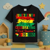 Juneteenth Breaking Every Chain Since 1865 African American Toddler T-Shirt