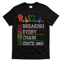 Juneteenth Breaking Every Chain Since 1865 T-Shirt