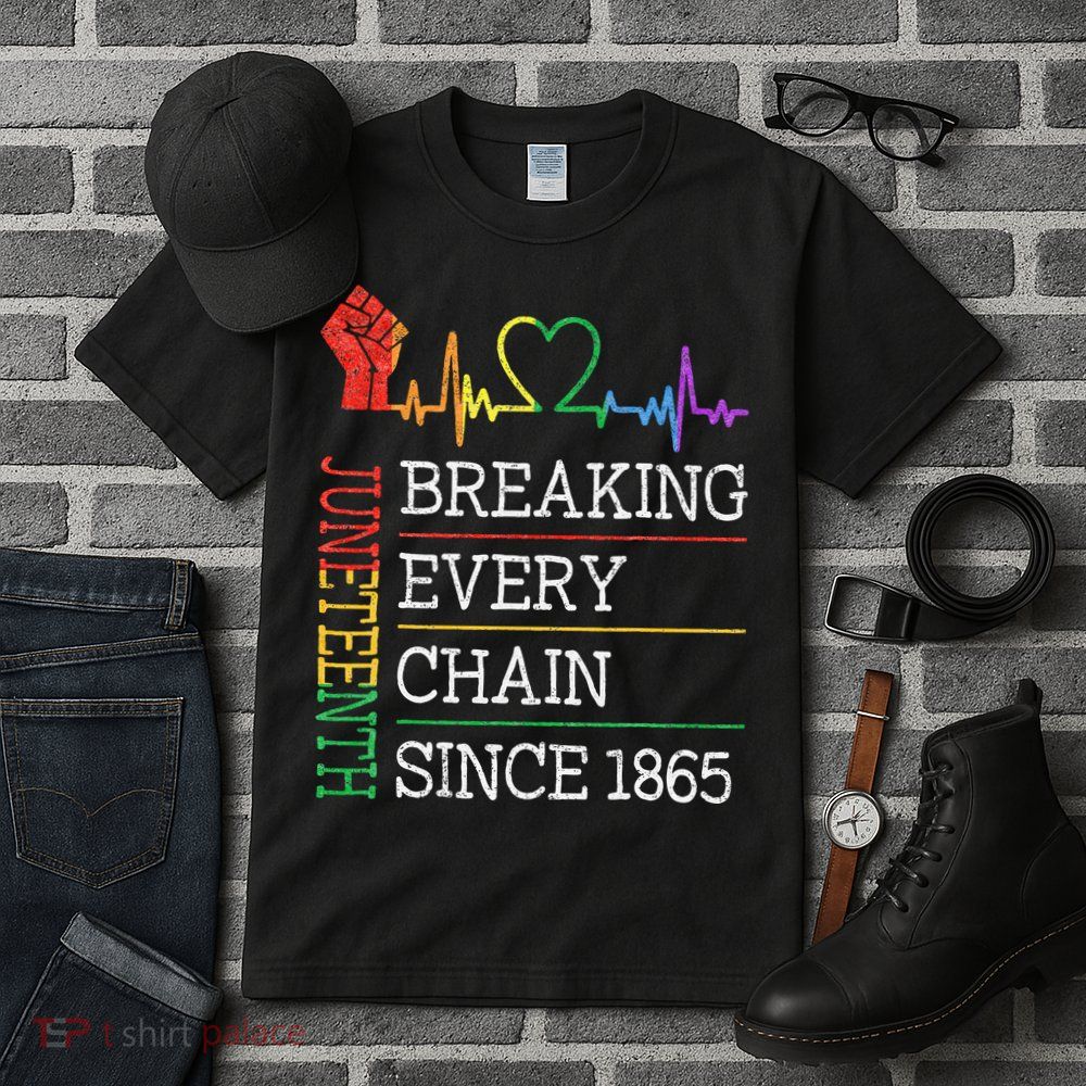 Juneteenth Breaking Every Chain Since 1865 Tall T-Shirt