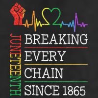 Juneteenth Breaking Every Chain Since 1865 Beanie