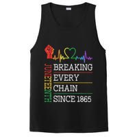Juneteenth Breaking Every Chain Since 1865 PosiCharge Competitor Tank