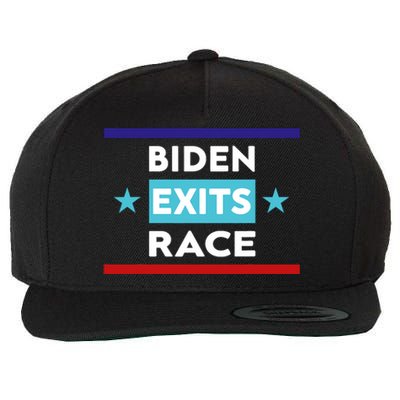 Joe Biden Exits Race Wool Snapback Cap