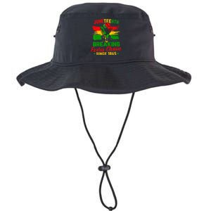 Juneteenth Breaking Every Chain Since 1865 Legacy Cool Fit Booney Bucket Hat