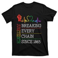 Juneteenth Breaking Every Chain Since 1865 T-Shirt