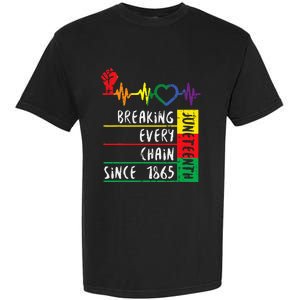 Juneteenth Breaking Every Chain Since 1865 Men Women Kids Garment-Dyed Heavyweight T-Shirt