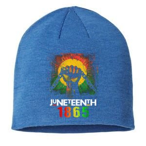 Junenth Break Every Chain Black History Remembrance Gift Sustainable Beanie