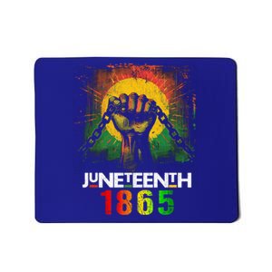 Junenth Break Every Chain Black History Remembrance Gift Mousepad