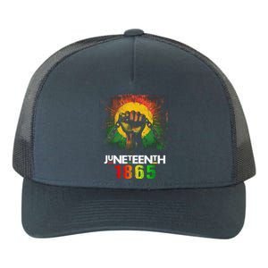 Junenth Break Every Chain Black History Remembrance Gift Yupoong Adult 5-Panel Trucker Hat