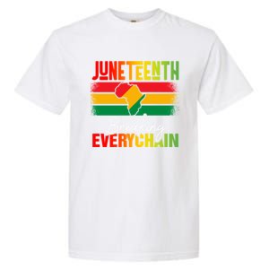 Junenth Breaking Every Chain Since 1865 Cool Gift Garment-Dyed Heavyweight T-Shirt