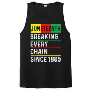 Juneteenth Breaking Every Chain Since 1865 African American PosiCharge Competitor Tank