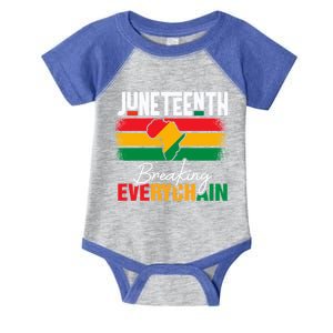 Junenth Breaking Every Chains Since 1865 Gift Infant Baby Jersey Bodysuit