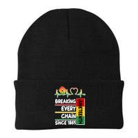 Juneteenth Breaking Every Chain Since 1865 Beanie