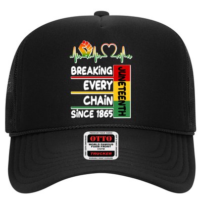 Juneteenth Breaking Every Chain Since 1865 Trucker Hat