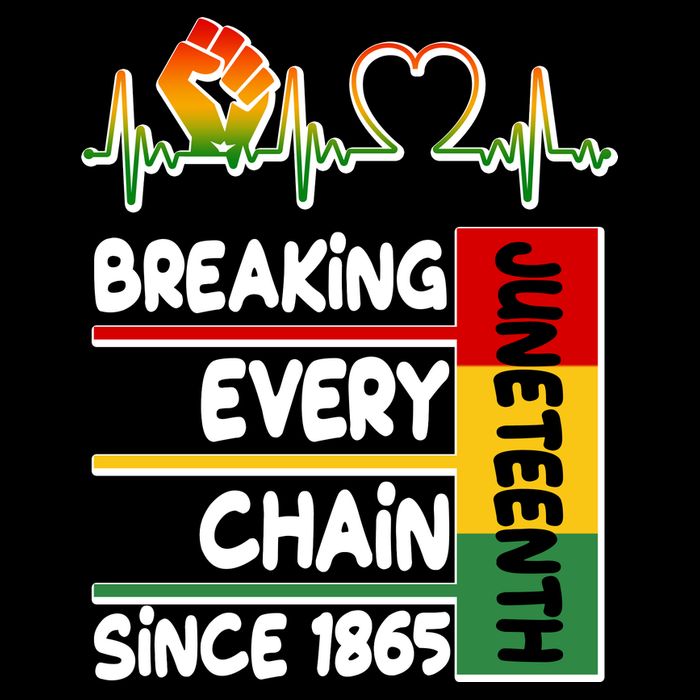 Juneteenth Breaking Every Chain Since 1865 Wool Snapback Cap