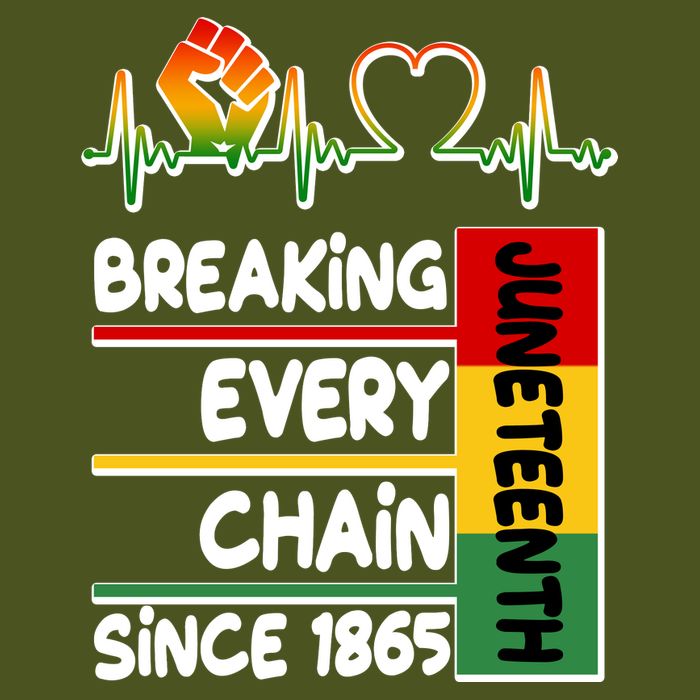 Juneteenth Breaking Every Chain Since 1865 T-Shirt
