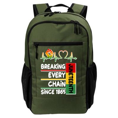 Juneteenth Breaking Every Chain Since 1865 Backpack
