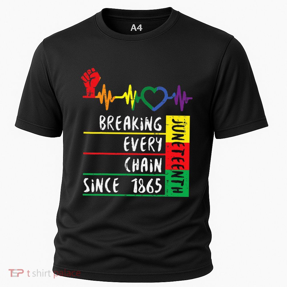 Juneteenth Breaking Every Chain Since 1865 Performance Shirt